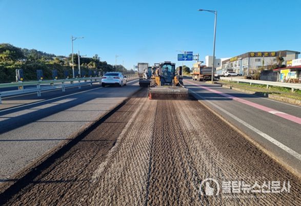 제주 그린도시 조성위한 도로시설 일제 정비