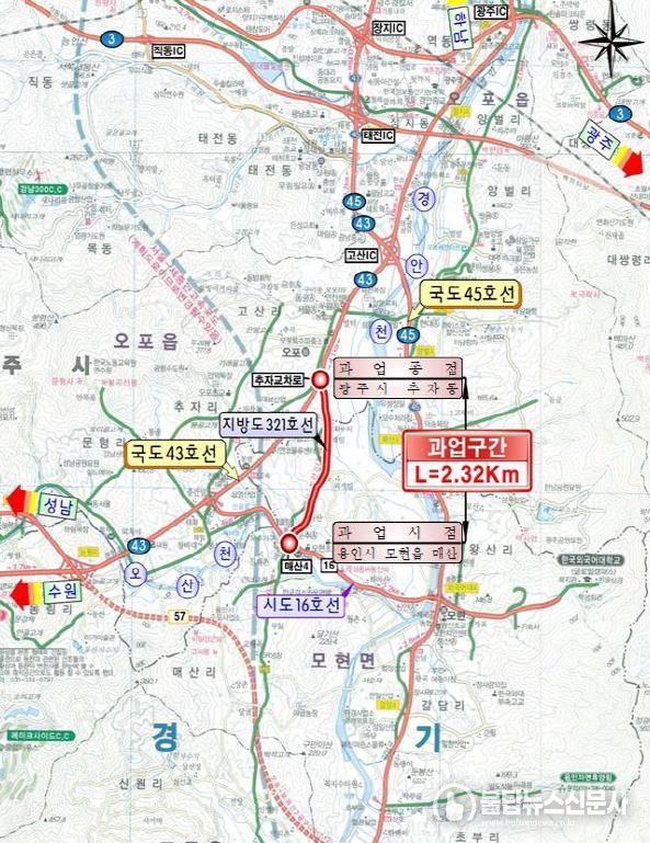 위치도(매산~일산).