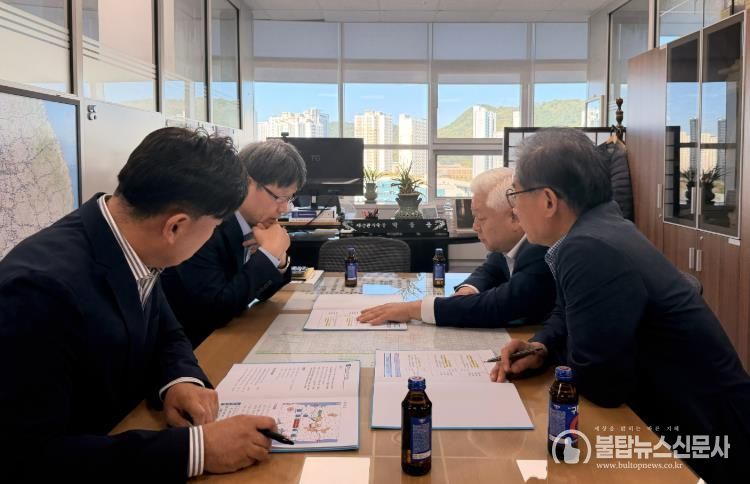 황인홍 무주군수 국비 확보(박봉용 재정관리국장)