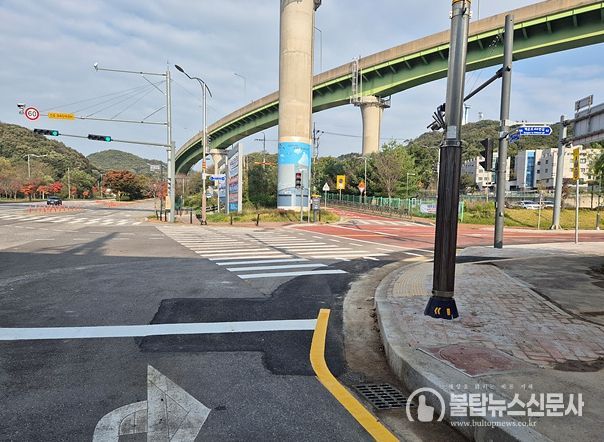 영종역 입구 진입로 개선