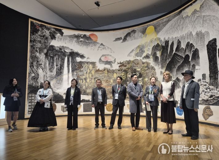 IMF 총재, 캐나다 총리 배우자 등 경주 문화탐방 활동