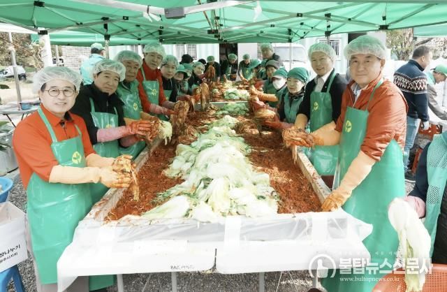 광주시 초월읍 새마을회, ‘사랑의 김장 담그기’ 행사 열어