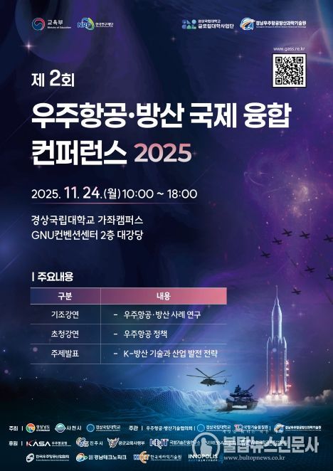 ‘제2회 우주항공·방산 국제 융합 콘퍼런스 2025’ 개최